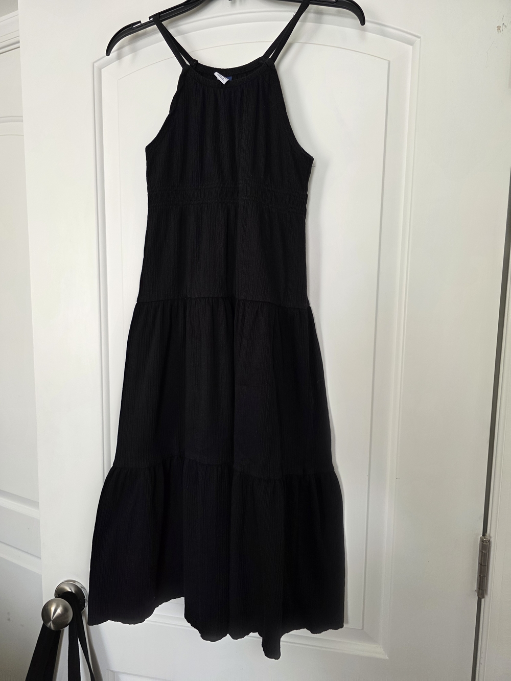 Old Navy Black Maxi Dress with Halter Neckline